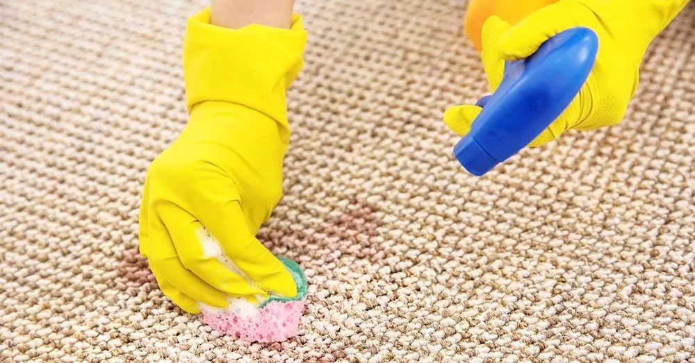 You are currently viewing نحوه پاک کردن لکه روغن و چربی از روی فرش